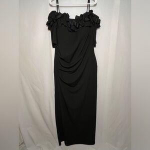 Elegant Black Off-Shoulder Dress